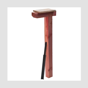 Cedar Top Mount Mailbox Post product image