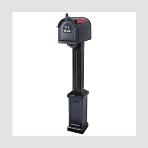 Craftsman Mailbox and Post Kit – Black product image