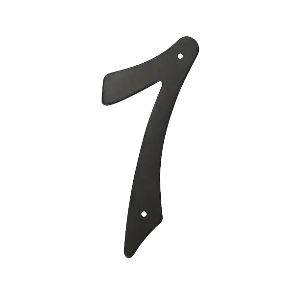 4" Aluminum Nail-On Numbers - Image 9