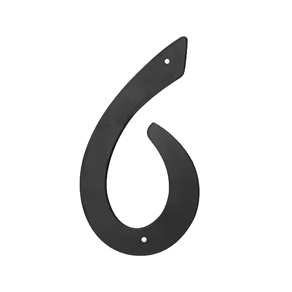 4" Aluminum Nail-On Numbers - Image 8