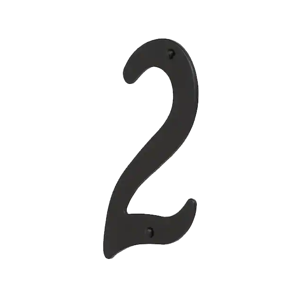 4" Aluminum Nail-On Numbers - Image 4