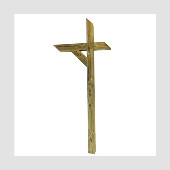 4×4 Pressure Treated, Sloped Top, Post
