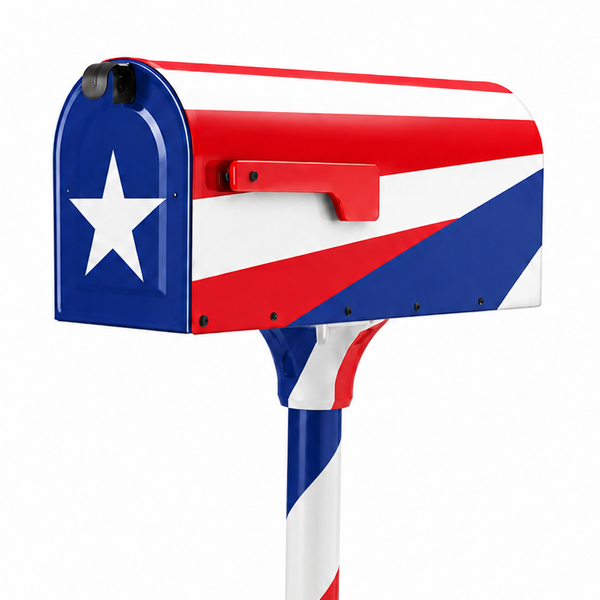 United States Puerto Rico Texas Flag