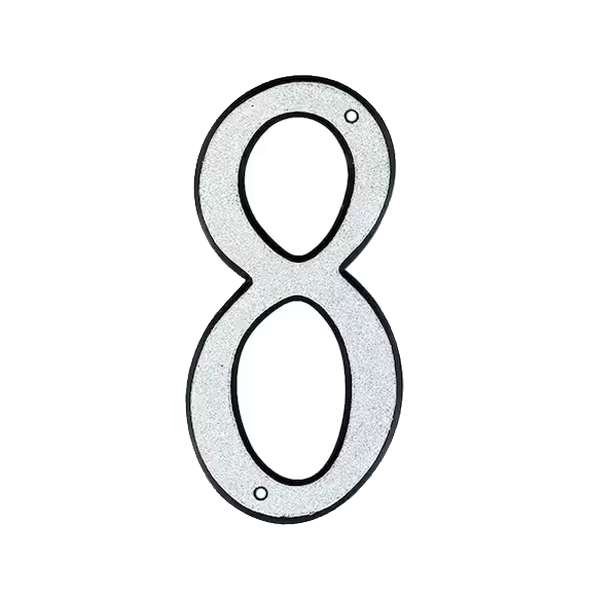 Reflective Plastic Nail-On Mailbox Numbers - Image 10