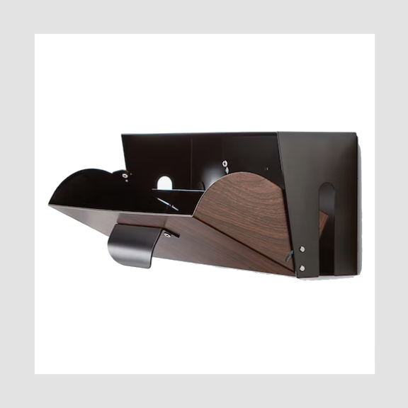 Origin 21: Metal Wall-Mount Wood-Grain Mailbox - Image 2