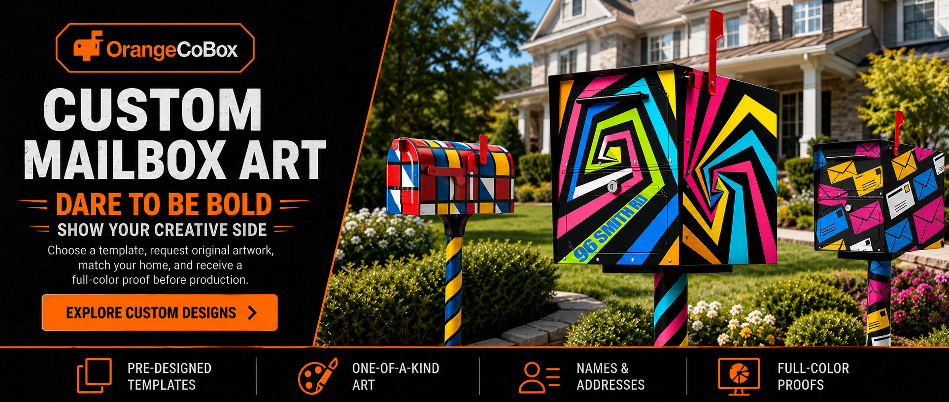 Custom Mailbox Art